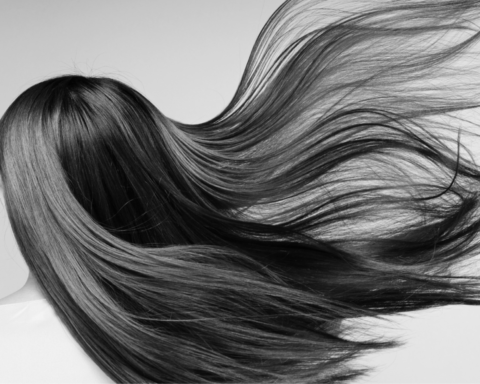 毛髪ミネラル検査を想起させるビジュアル